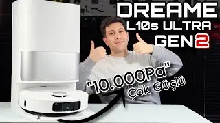 Yeni Robot S&uuml;p&uuml;rgem DREAME L10s Ultra Gen 2 (evin yeni temizlik şefi)