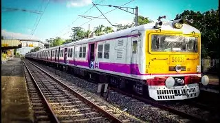 New Shiny EMU Train swiftly entering Station | Bandel-Katwa Patrolling Special Train | ER