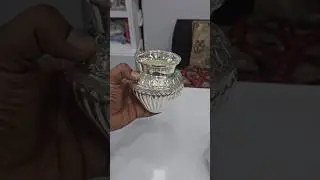Different Styles of Silver Chambu which are quite unique from regular patterns - 80% Hallmarked
