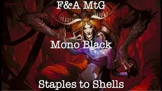 Staples to Shells - Mono Black $20 Template for Commander