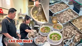 Nghe mà hết hồn QUÁN PHỞ hơn 80 năm đậm vị phở Sài Gòn, núp sâu trong hẻm khách Tây đông nghẹt