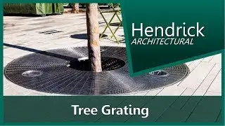 ▶ Decorative Stainless Steel Tree Grate - Architectural Metal