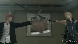 Final Fantasy VII: Advent Children Cloud vs The Turks