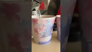 Color changing Starbucks Cup ?! #japan #starbucks #sakura #スターバックス #spring #mug #trending #ytshorts
