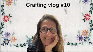 Crafting vlog #10 #spinningyarn  #slowstitching  #knittingsocks 
