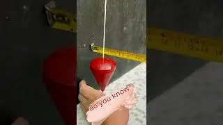 Plumb bob # leveling  # construction