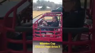 NASCAR Winston Cup Chassis Test Drive !! Subscribe Today !