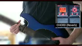 B1on Zoom Bass Multi Effects Pedal Demo