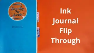 Ink Journal Flip Thru - Rhodia Goal Book