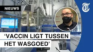 Hilariteit in wasserij: ‘Het ging helemaal los met vaccin-vragen’