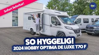 Hyggelig!😍 2024 Hobby Optima De Luxe T70 F | Reisemobil | Test & Kaufberatung - Camperland Bong
