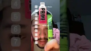 PRIME RANKING BUT #prime #ranking #drinkprime #watertok #wateroftheday