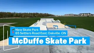 🤔 Wait What?!?... Theres ANOTHER NEW Local Oakville Ontario Skate Park?!?