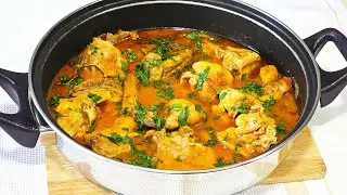 The best Rabbit Roast with a delicious sauce! Easy and quick recipe!