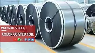 Amazing! PPGI Production Pine Galvanized Steel Coil || Wanzhi Steel