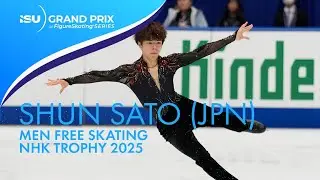 Shun SATO (JPN) | Men Free Skating | NHK Trophy 2025 | #GPFigure