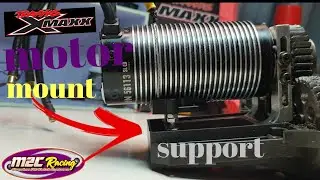 How to save bending your upgraded motor mount on your Xmaxx with big can motor. Cheap easy mod