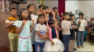 Know ye not you are the temple # Sunday school song @ COG Goa 