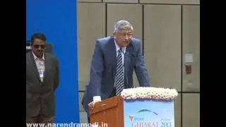 K. Venkataramanan, CEO & MD, L&T Ltd. speaks at Vibrant Gujarat Summit 2013.