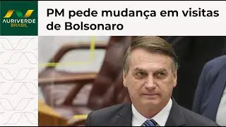 PM solicita a Alexandre de Moraes novas regras para visitas de Bolsonaro na Papudinha