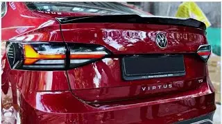 ‼️ Vw virtus Gt spoiler Virtus m4 spoiler Virtus spoiler review ‼️best quality 💯glossy black #virtus
