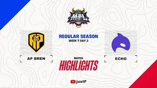 AP BREN vs ECHO HIGHLIGHTS | MPL PH S13 WEEK 7 APBR vs ECHO