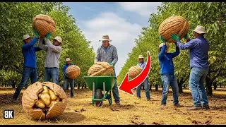 Inside California’s Giant Walnut Industry How Billions of Walnuts Are Harvested & Processed