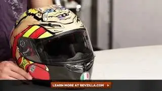 AGV GP-Tech Rossi Misano 2012 Boxer LE Helmet Review at RevZilla.com