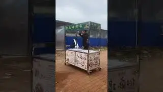 Foldable Street Vendor's Table