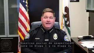 Chief Mike Saffell Addresses Gardena's Reopening Guidelines - May 14, 2020