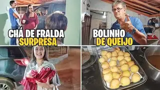 SURPRESA PARA ANA CECÍLIA +DELICIOSO BOLINHO DE QUEIJO