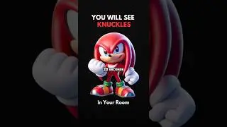 👀 Stare for 20 Seconds to See Knuckles on Your Wall! (Optical Illusion) #shorts