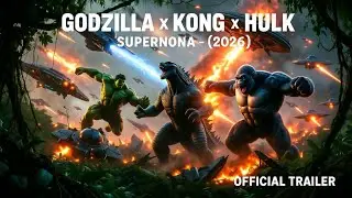 Godzilla x Kong x Hulk: Supernova - OFFICIAL TRAILER | #shorts #trending #viral