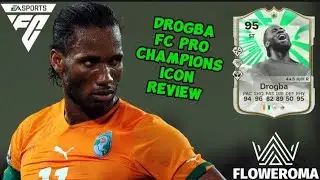 95 FC PRO CHAMPION DROGBA SBC PLAYER REVIEW | EA FC 24 ULTIMATE TEAM #drogba #sbc #review #fc24 #ut