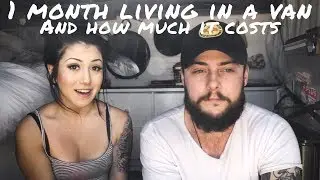 How Much 1 Month of Vanlife Costs | Our Van Life Budget