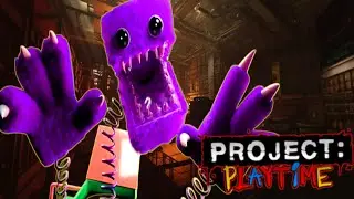 Boxy Boo Catches Everyone! | Project Playtime Full Gameplay (Scary Moments)😨