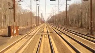 Amtrak NEC LINCOLN to HAM Southbound Rear View