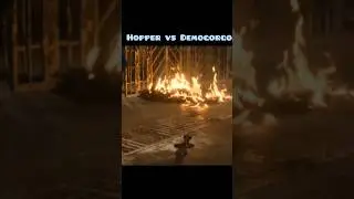 JIM HOPPER VS DEMOGORGON | Stranger things #edit #shorts #viral