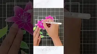 Ink blending for easy and beautiful cards, tutorial easy diy! #altenew #crafting #fyp #trending