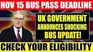 UK Bus Pass Changes 2025 | Who Is Eligible? | Must Know Updates ✅