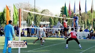 18th Air Force Civilians Inter Command Volleyball Tournament FINAL - HQ MC vs HQ WAC