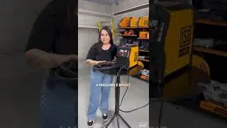 3 em 1 de verdade! A MIG 150 &eacute; perfeita para pequenos reparos ou garantir sua renda extra com solda🔥