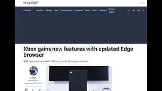 Xbox gains new features with updated Edge browser