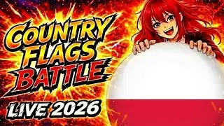 FLAG SURVIVAL LIVE 🚩 | Type Your Country | LAST ONE WINS