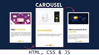 Aprende a Crear un Carrusel con HTML, CSS y JavaScript Paso a Paso 🚀