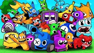 100 RAINBOW FRIEND MORPHS in Minecraft!