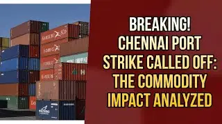 BREAKING! Chennai Port Strike CALLED OFF: The Commodity Impact Analyzed