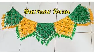 Macrame knots for beginners/ Macrame Basic knots for beginners/ Macrame Toran/ Door Toran