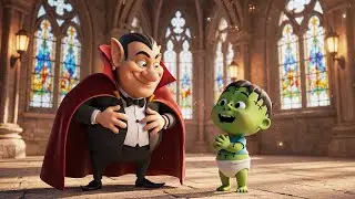 Hotel Transylvania El beb&eacute; Frankenstein se sorprendi&oacute; | Canciones Infantiles y Rimas para Ni&ntilde;os