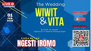 LIVE WEDDING WIWIT & VITA | KARAWITAN NGESTI IROMO | RIDHO KURNIA AUDIO | MANTEN ANYAR SHOOTING 2